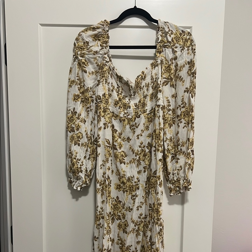Floral Print Women's Dress